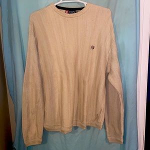 Nice patterned cream colored sweater